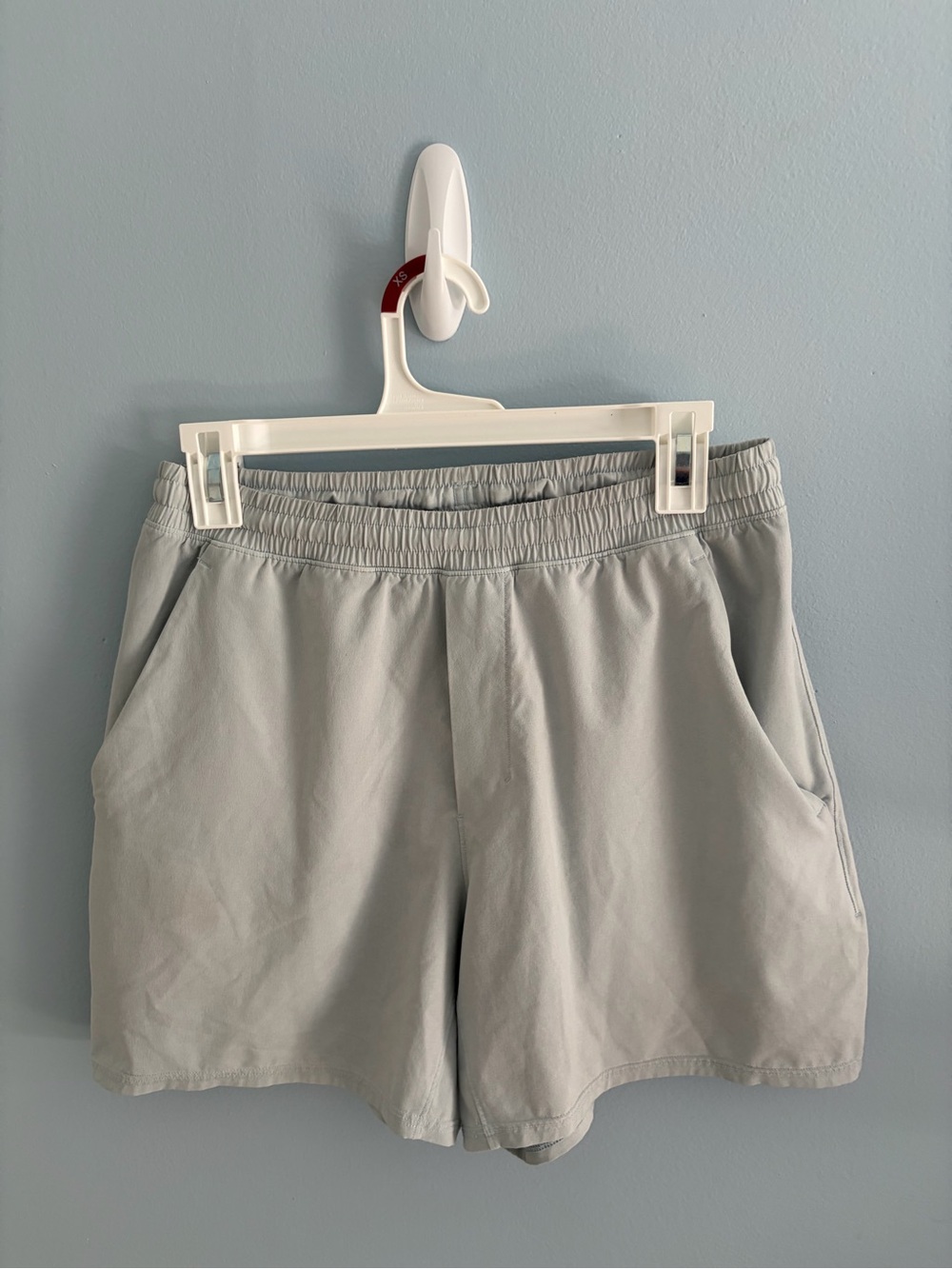 lululemon athletica Light Gray Women's Athletic Shorts